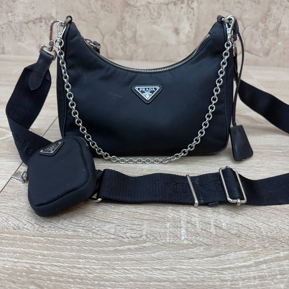 Prada Black Re-Edition Bag